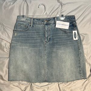 New Old navy jean skirt